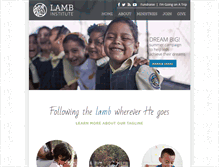 Tablet Screenshot of lambinstitute.org